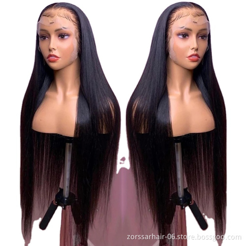 Brazilian transparent hd full lace human hair wigs,Wholesale Brazilian Virgin Hair  Lace Front Wig